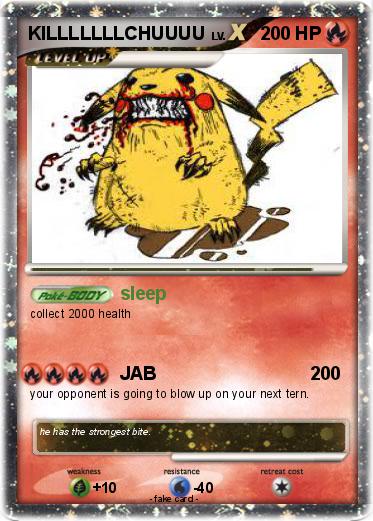 Pokemon KILLLLLLLCHUUUU