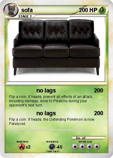 Pokemon sofa