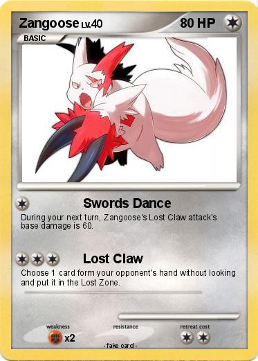 Pokemon Zangoose