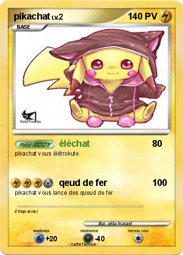Pokemon pikachat