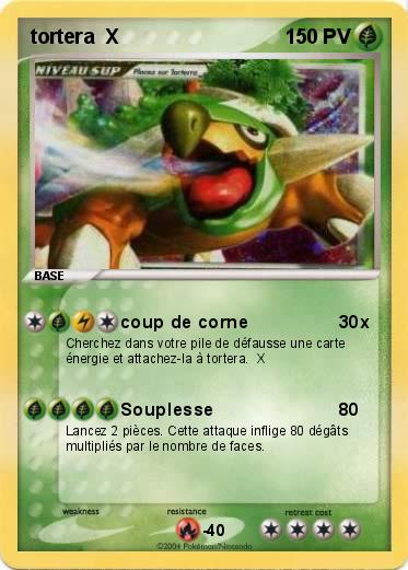 Pokemon tortera  X