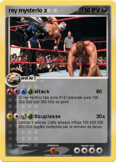 Pokemon rey mysterio x