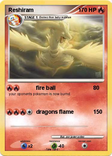 Pokemon Reshiram