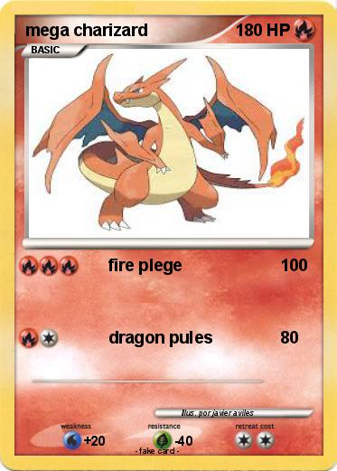 Pokemon mega charizard