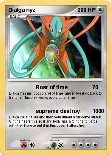 Pokemon Dialga nyz