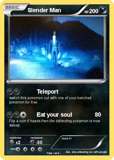Pokemon Slender Man
