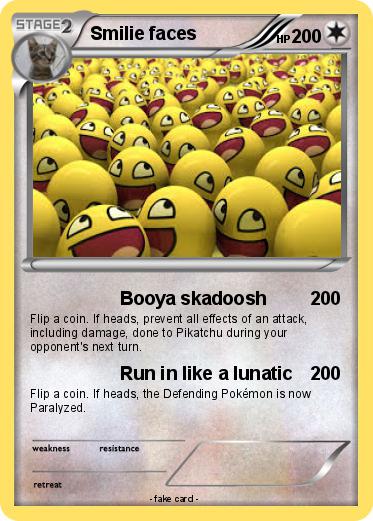 Pokemon Smilie faces