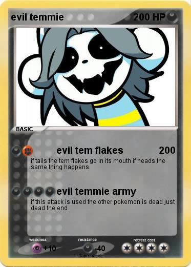 Pokemon evil temmie