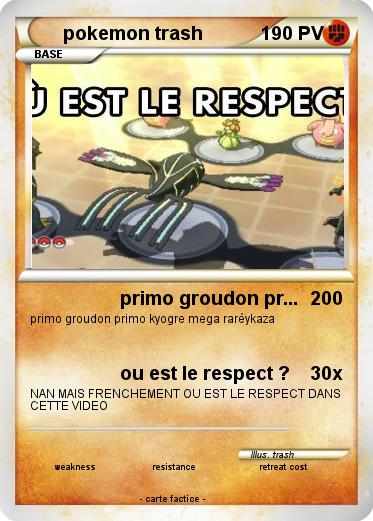 Pokemon pokemon trash