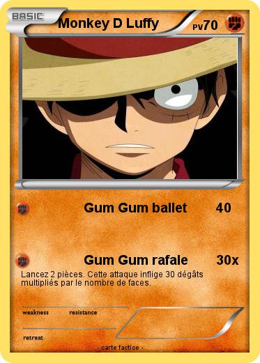 Pokemon Monkey D Luffy
