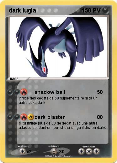 Pokemon dark lugia