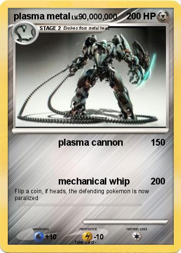 Pokemon plasma metal