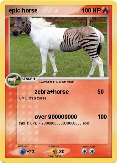 Pokemon epic horse