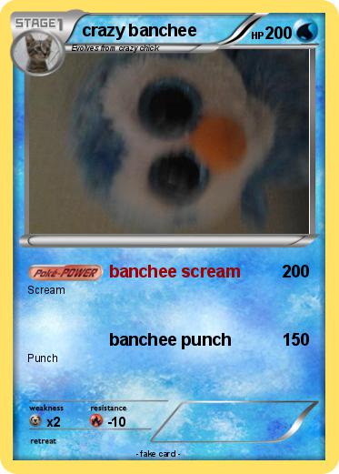 Pokemon crazy banchee