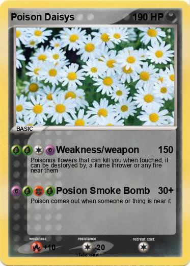 Pokemon Poison Daisys