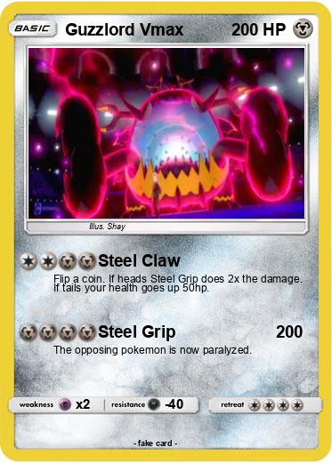 Pokemon Guzzlord Vmax