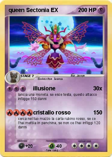 Pokemon queen Sectonia EX