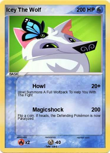 Pokemon Icey The Wolf