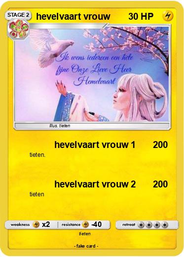 Pokemon hevelvaart vrouw