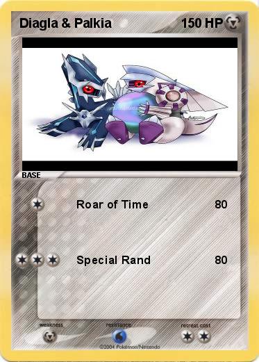 Pokemon Diagla & Palkia