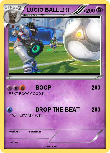 Pokemon LUCIO BALLL!!!!