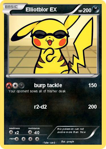 Pokemon Elliotblor EX