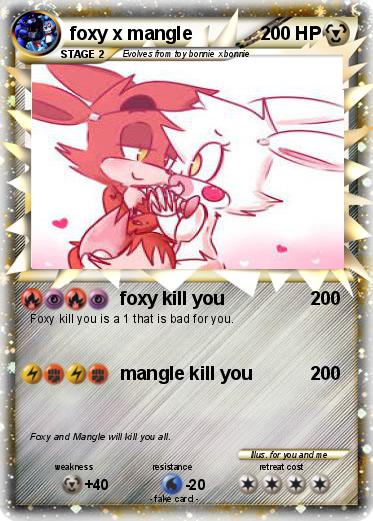 Pokemon foxy x mangle