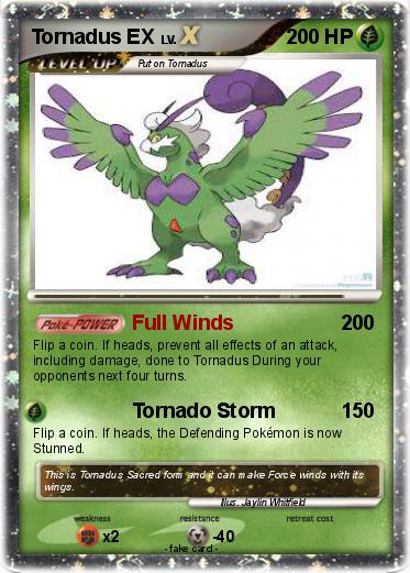 Pokemon Tornadus EX