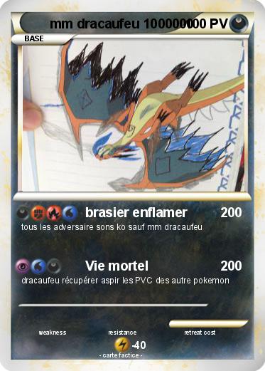 Pokemon mm dracaufeu 1000000