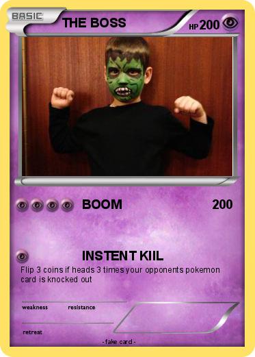 Pokemon THE BOSS