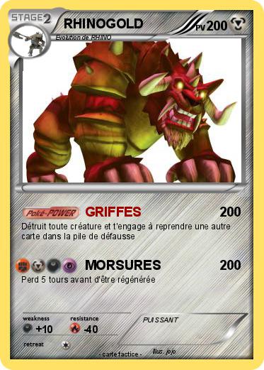 Pokemon RHINOGOLD