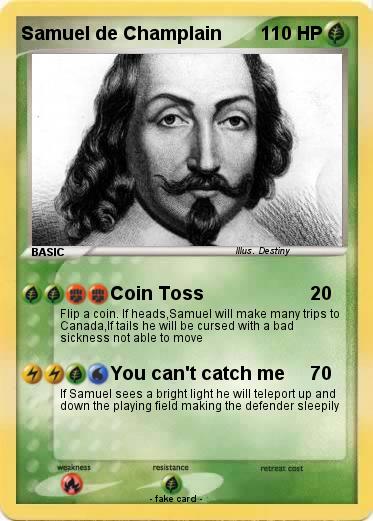 Pokemon Samuel de Champlain