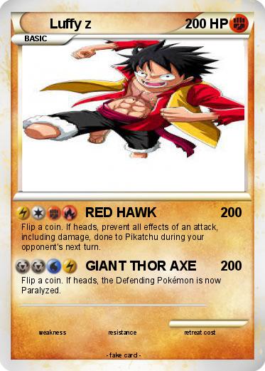 Pokemon Luffy z