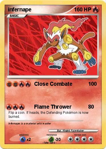 Pokemon infernape