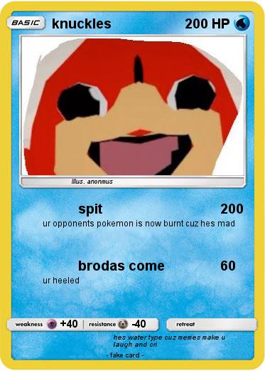 Pokemon knuckles