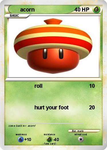 Pokemon acorn