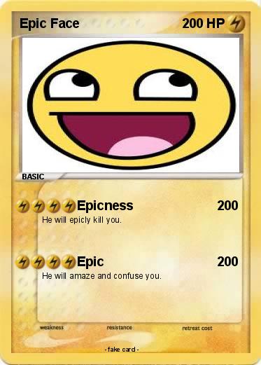 Pokemon Epic Face