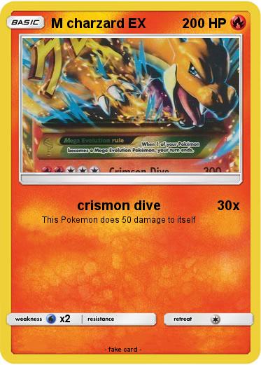 Pokemon M charzard EX