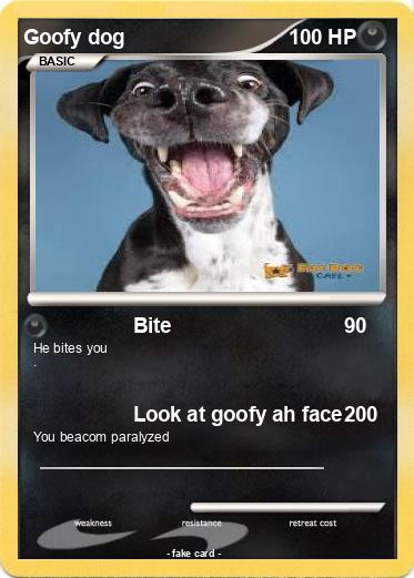 Pokemon Goofy dog