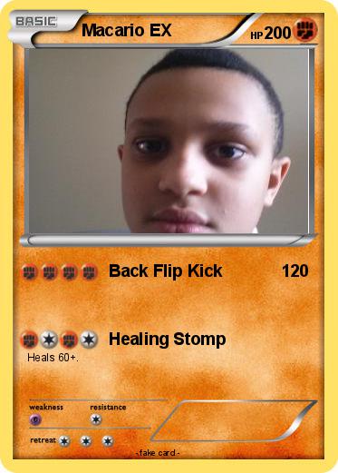 Pokemon Macario EX