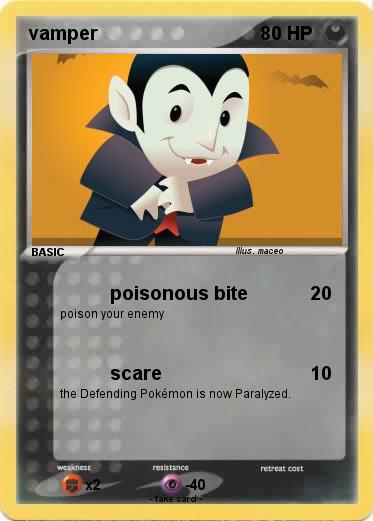 Pokemon vamper
