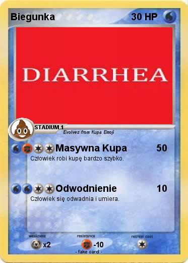 Pokemon Biegunka