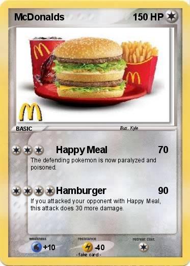 Pokemon McDonalds