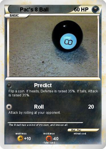 Pokemon Pac's 8 Ball