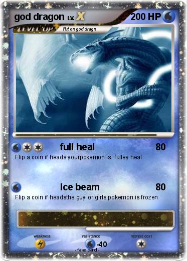 Pokemon god dragon