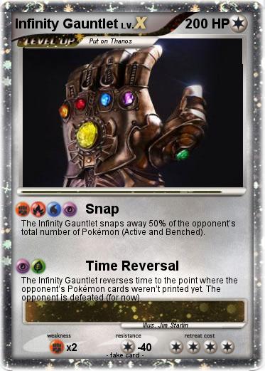 Pokemon Infinity Gauntlet