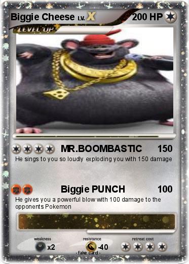 Pokemon Biggie Cheese