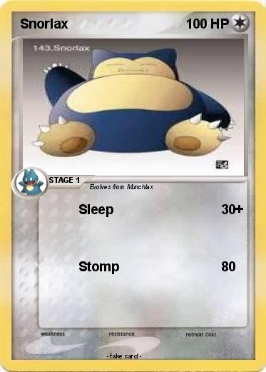 Pokemon Snorlax