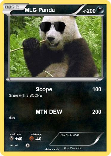 Pokemon MLG Panda
