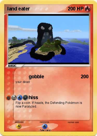 Pokemon land eater